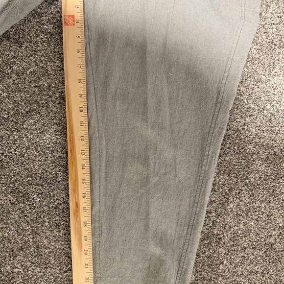 Anthropologie Hei Hei Cotton Tapered Pants – Light Grey (Size L) - Picture 7 of 7